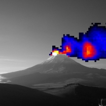 SIGIS Volcano Plume Color Image